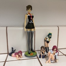 Vintage Lot Of 5 Onegai Teacher Please Teacher Sexy Figure Mizuho Kazami picture