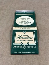 Vintage Hermitage Hotel - Nashville, Tennessee - Matchcover, Matchbook picture