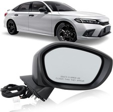 Right Passenger Side Mirror Compatible With 2022 2023 2024 2025 Honda Civic Seda picture