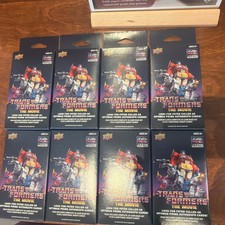 Upper Deck Transformers the Movie 40th Anniversary Pack Lot of 8 picture