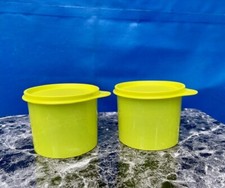 Tupperware Container  Mini Canister 20oz / 2.5 Cups / 600mil   Set Of 2 New picture