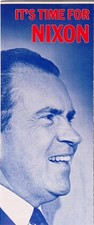Richard Nixon 1968 Presidential Campaign Pamphlet Texas It's Time for Nixon picture