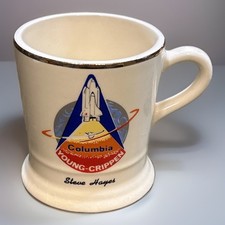 Vintage NASA Mission Control Columbia Young Crippen Steve Hayes CCT Mug picture