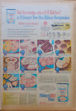 1959 full page newspaper ad for Pillsbury's Flour - Recipe contest, vote for fav picture
