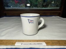 Vint Coffee Cup Mug Mobil Oil Gasoline Gas Pegasus Shenango China New Castle PA picture