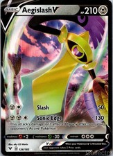 AEGISLASH V 126/185 VIVID VOLTAGE  NM/M picture