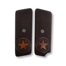 ZIB GRIPS Handmade Walnut Pistol Grips for Tokarev M57/TT33, Star Design picture