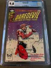 Daredevil #182 CGC 9.8 WP Frank Miller Death of Elektra Aftermath Marvel 1982 picture