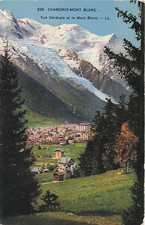 Postcard France: Vue Generale et le Mont Blanc, Chamonix-Mont Blanc picture