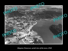 Kingston Tennessee Aerial View Of The Town c1940 Old Large Historic Photo picture