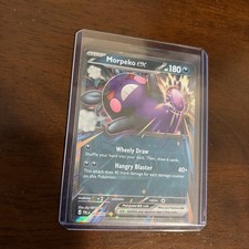 Pokemon TCG Pitch Black Morpeko ex 055/084 Double Rare NM English Raw picture