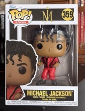 Funko Pop Rocks: MICHAEL JACKSON #359 (Thriller Video 1984) w/Protector picture