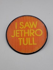 VINTAGE I Saw Jethro Tull Live Orange LENTICULAR 2.5