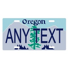 Novelty, Personalized State License Plates-Oregon. Three Sizes Available picture