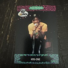 1991 ProSet YO MTV RAPS KRS-ONE #43 : Uncirculated picture