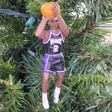 Mitch Richmond Sacramento Kings NBA Basketball Xmas Ornament Holiday vtg Jersey picture