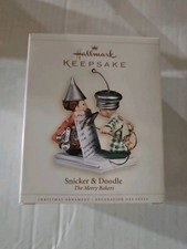 Hallmark Keepsake Christmas Ornament The Merry Bakers Snicker & Doodle 2006 NEW picture