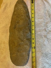 AUTHENTIC KENTUCKY INDIAN ARROWHEADS. GIANT 16” SPADE picture