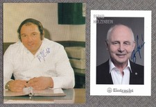 Eintracht Frankfurt ... 15 autographs of former players picture