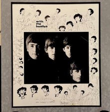ron campbell beatles Original Art Couple Of Scratches 90 Percent Off Hand Drawn picture