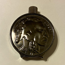 Avon Wild Country After Shave 5 fl oz Buffalo Nickel Coin Design Bottle picture