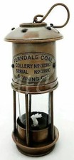 Antique Maritime Ship Lantern Nautical Boat Light Vintage Brass Minors Oil Lamp picture