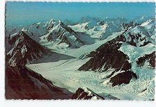Postcard Alaska Range Mountains & Glaciers Alaska USA picture