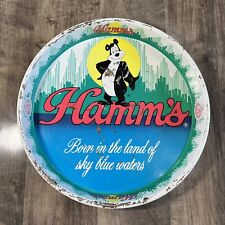 Hamm’s Beer Tray 1981 Vintage Metal Graphic picture