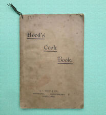 1877 HOOD'S COOK BOOK- C. I. HOOD'S CO., LOWELL, MA. RECIPES & ADS FOR PRODUCTS picture