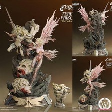 Figurama Claymore Teresa VS Priscilla 1/6 Resin Model Statue W/ base picture