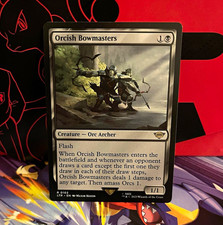 Magic: The Gathering Orcish Bowmasters 103 LOTR Tales of Middle-Earth Rare Eng picture