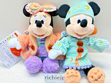 Tokyo Disney Resort Halloween 2026 Mickey Minnie Ghost Plush Badge Japan Park picture
