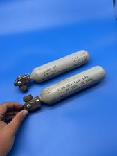 vintage military surplus life raft CO₂ inflation cylinders picture