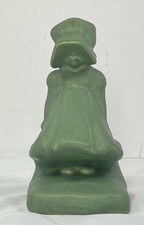 Vintage Antique Cowan Pottery Sunbonnet Girl 7