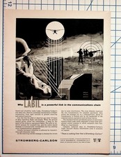 Vintage Stromberg-Carlson LABIL Military Aviation Communication Magazine Ad picture