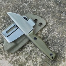 LANG DUN Fixed Blade Neck Knife G10 Handle 420 Steel with Kydex Sheath picture