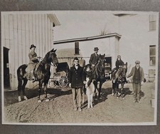 Antique Livery Stable Photo Horses Lucas Barn Ebling Hotel Avenue House Pony 9x7 picture