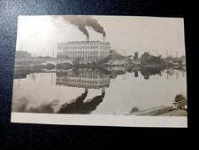 RPPC POSTCARD PL&PC STEAM POWER PLANT REDONDO BEACH LA COUNTY 1900s Low Pop  picture
