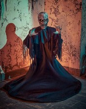 Spirit Halloween 8 Ft 9 In Mr. Dark Animatronic Halloween Prop NIB picture