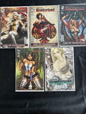 Wonderland Zenescope Lot Of 5 Comics picture