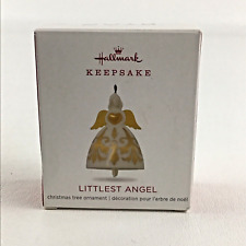 Hallmark Keepsake Christmas Tree Ornament Littlest Angel 2018 Miniature New picture