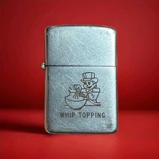 Vintage 1947-1950 Zippo Lighter 3 Barrel Hinge 2032695 Patent