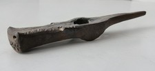 Antique Tribal/ Ethnic Hand Forged War Hammer Weapon w/ alligator face picture