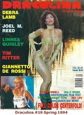 Draculina Magazine #19 1994: Debra Lamb, Linnea Quigley, John Reed, Tim Ritter picture