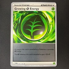 Growing Grass Energy 086/088 Rare Perfect Order Pokemon Reverse Holo Near Mint picture