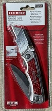 CRAFTSMAN 34705 Twin Blade Folding Utility Knife Red picture