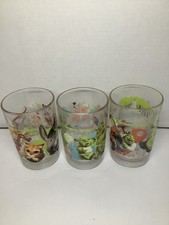 2007 McDonald’s Shrek The Third Glasses Lot of 3 NEW NOS Bags Tags picture