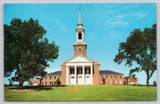 First Methodist Church Thomaston GA Upson County 1959 Chrome Postcard picture