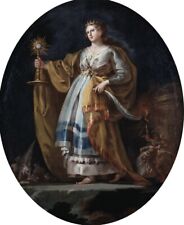 Oil painting Saint-Barbara-Francisco-de-Goya-y-Lucientes-Oil-Painting woman lady picture