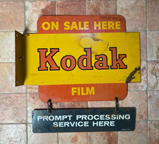 VTG Original Kodak Film Flange Sign with 